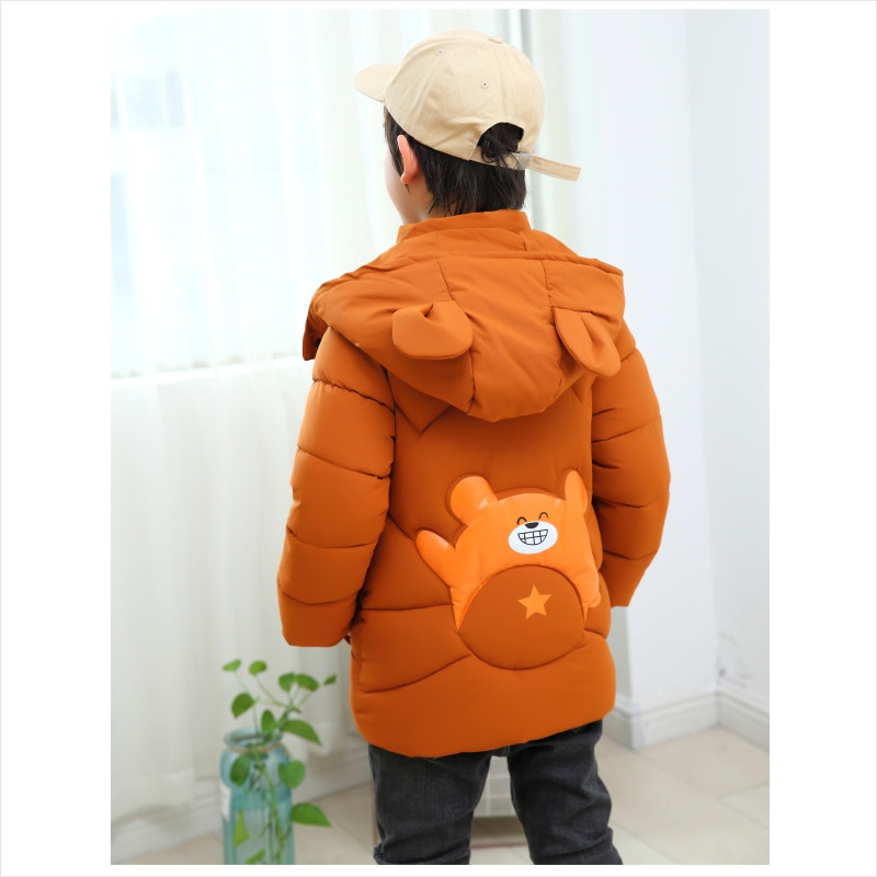 Against The Cold Winter Boys Jacket Velvet Thickening Keeping Warm Hooded παλτό για παιδιά Χριστουγεννιάτικο δώρο Παιδικά εξωτερικά ενδύματα