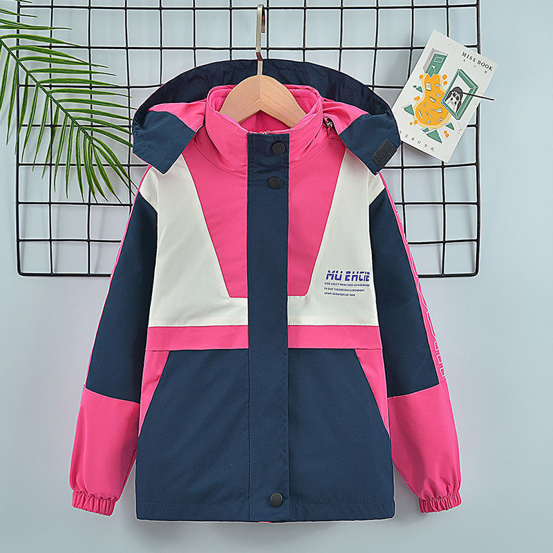 Ανοιξιάτικα Φθινοπωρινά Κοριτσίστικα Μπουφάν Εξωτερικού Σπορ Σπορ Παλτό Αποσπώμενο Παιδικά Χειμερινά Εξωτερικά Ενδύματα Κοριτσίστικα Ρούχα για Εφήβους 4-15 ετών TZ122