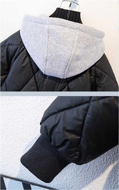 Nove zimske pamučne jakne s kapuljačom za 2023. Gornja odjeća s patentnim zatvaračem za dječake, dječja parka, topla odijela, kaputi, ležerna odjeća, 3-14 godina