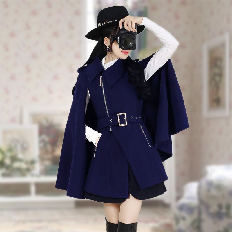 Silts vilnas mētelis sieviešu 2023. gada rudens Jauna vilnas jaka Sieviešu ziemas mēteļi Īsi, slaidi Biezi Jakas Sieviešu apģērbi Modes OAIRED