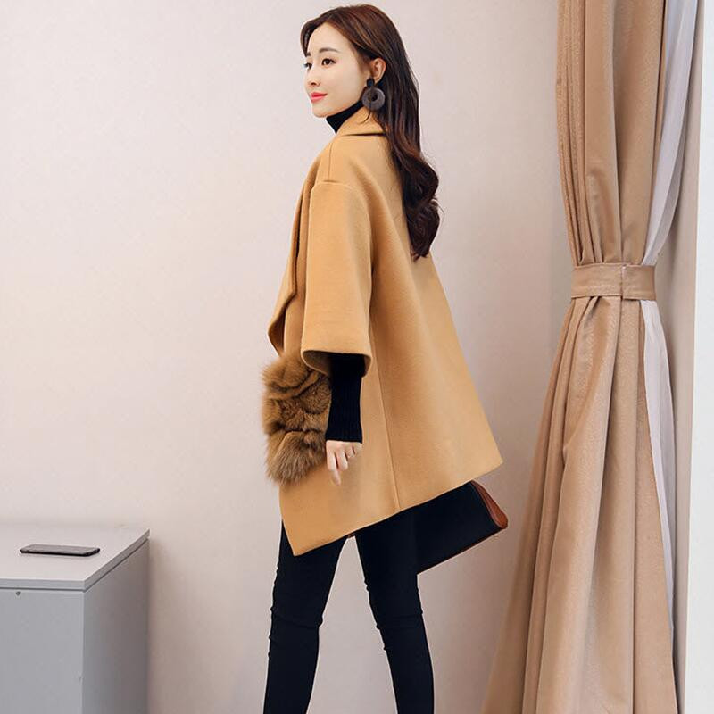 Sieviešu vilnas mētelis Jauns 2023. gada pavasara vilnas jaka Sieviešu apģērbi gari tievi rudens biezi silti parki Sieviešu jakas mode