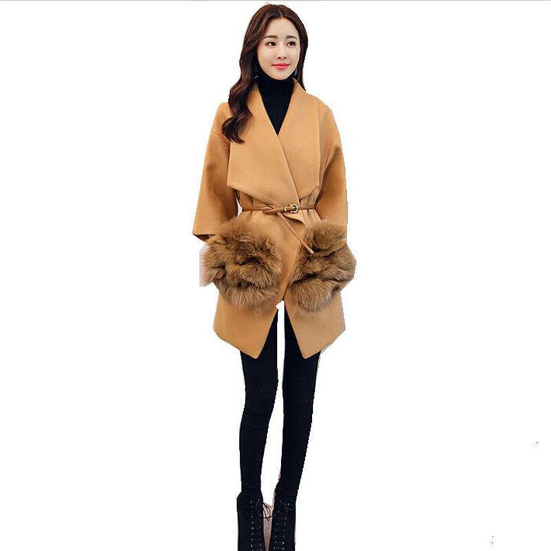 Sieviešu vilnas mētelis Jauns 2023. gada pavasara vilnas jaka Sieviešu apģērbi gari tievi rudens biezi silti parki Sieviešu jakas mode