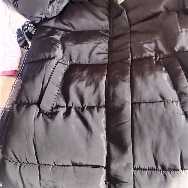 Parka subțire, lungă, cu glugă, iarnă, ocazională, îngroșă, îmbrăcăminte pentru zăpadă, din bumbac cald, jachete căptușite, femei coreene, căptușeală, jachete noi