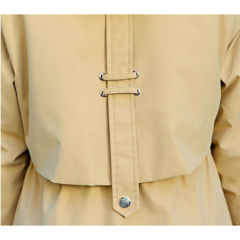 2023, noua haină din bumbac pentru femei, jachetă de iarnă pentru femei, parka îngroșată de pluș, guler mărit, îmbrăcăminte de îmbrăcăminte, pardesiu subțire și lung