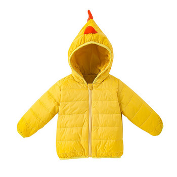 Малки деца, момчета, момичета, анимационни пилешки термични горнища, зимни якета за момчета, детски палта за момчета, леки якета за големи момчета, палто 5t