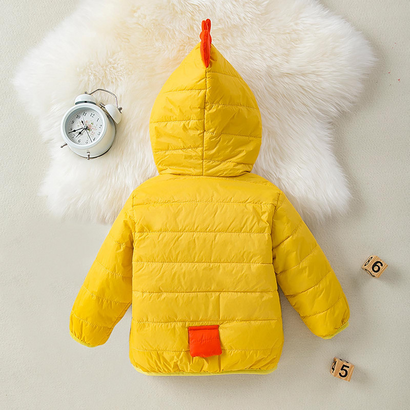 Maziem bērniem Bērniem Zēniem Meitenēm Multfilmas Vistas Thermal Top Zēniem Ziemas Jakas Kid Boys Mēteļi Lieli Zēniem Vieglas Jakas Mētelis 5t