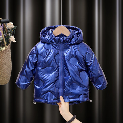 Ziemas Parkas Bērnu Jakas Meitenēm Siltas Pīļu Dūnu Apģērbs Bērnu Virsdrēbes Ar Kapuci Bērnu Mētelis Zēnu Apģērbs TZ875