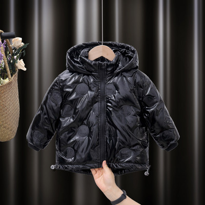 Ziemas Parkas Bērnu Jakas Meitenēm Siltas Pīļu Dūnu Apģērbs Bērnu Virsdrēbes Ar Kapuci Bērnu Mētelis Zēnu Apģērbs TZ875