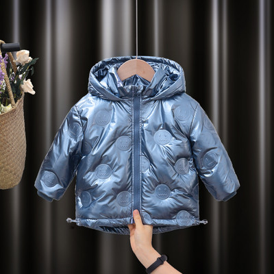 Ziemas Parkas Bērnu Jakas Meitenēm Siltas Pīļu Dūnu Apģērbs Bērnu Virsdrēbes Ar Kapuci Bērnu Mētelis Zēnu Apģērbs TZ875