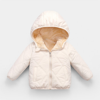 Бебешки момичета Зимни палта Връхни дрехи за малки деца Якета за сняг Бебешки момчета Топли дрехи