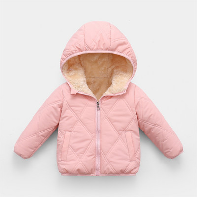 Meiteņu mazuļi Ziemas mēteļi Mazu bērnu virsdrēbes Sniega jakas zīdaiņu zēniem siltas drēbes