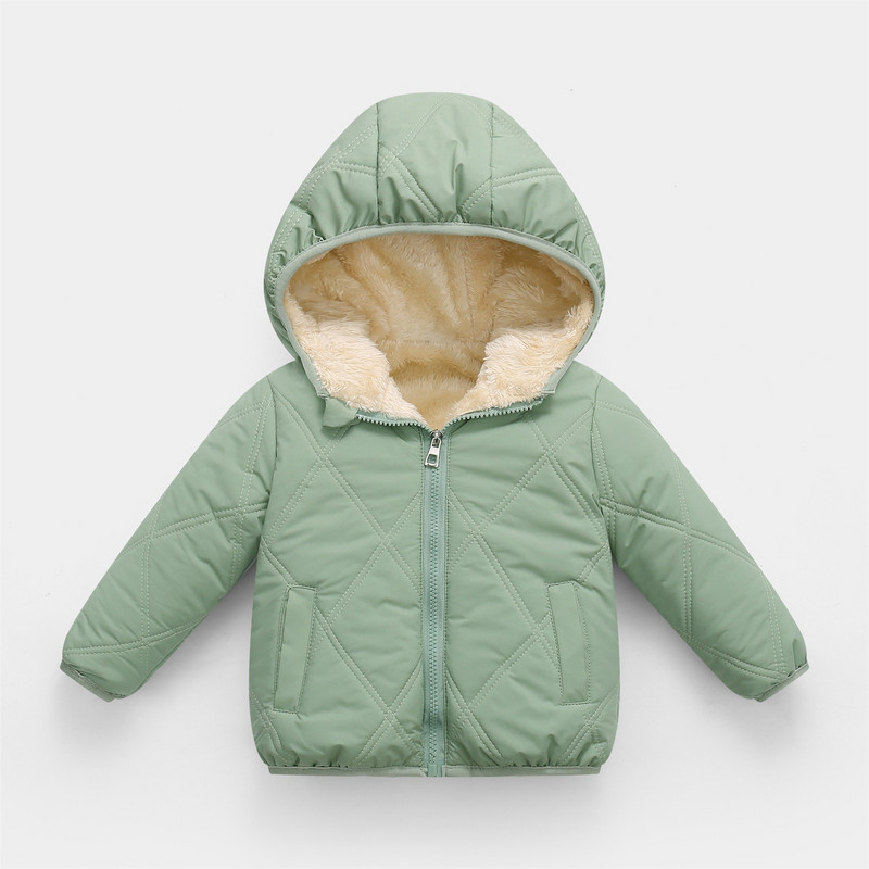 Meiteņu mazuļi Ziemas mēteļi Mazu bērnu virsdrēbes Sniega jakas zīdaiņu zēniem siltas drēbes