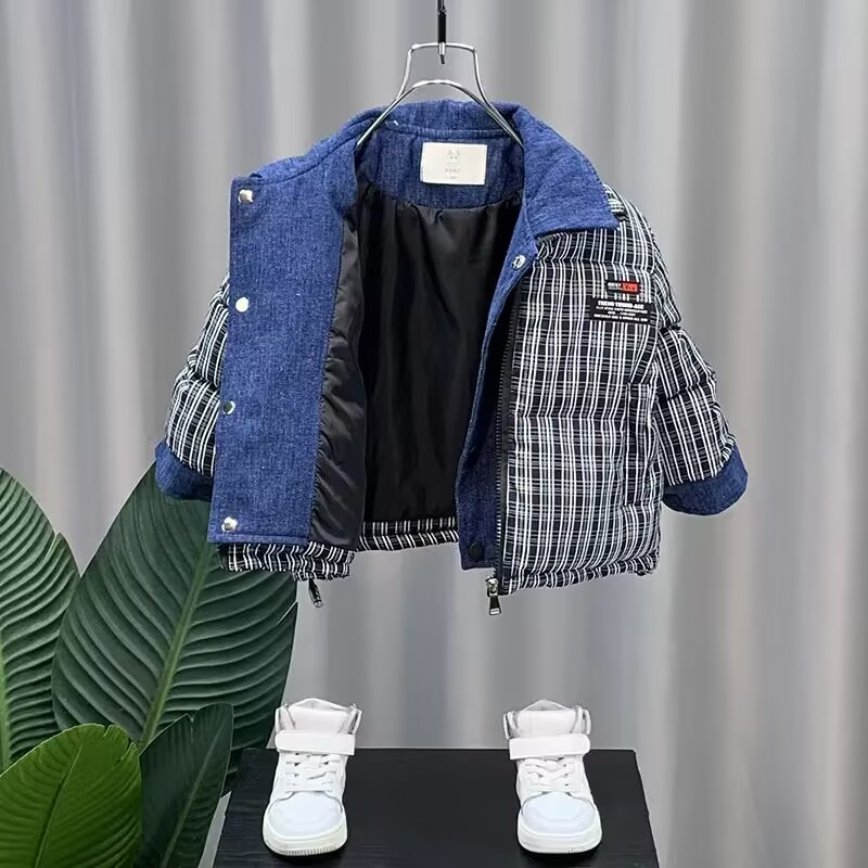 Jachetă îngroșată pentru băieți, toamnă și iarnă, căptușită, căptușită, pentru copii, fleece, pentru băieți, frumoși, uniformă de baseball