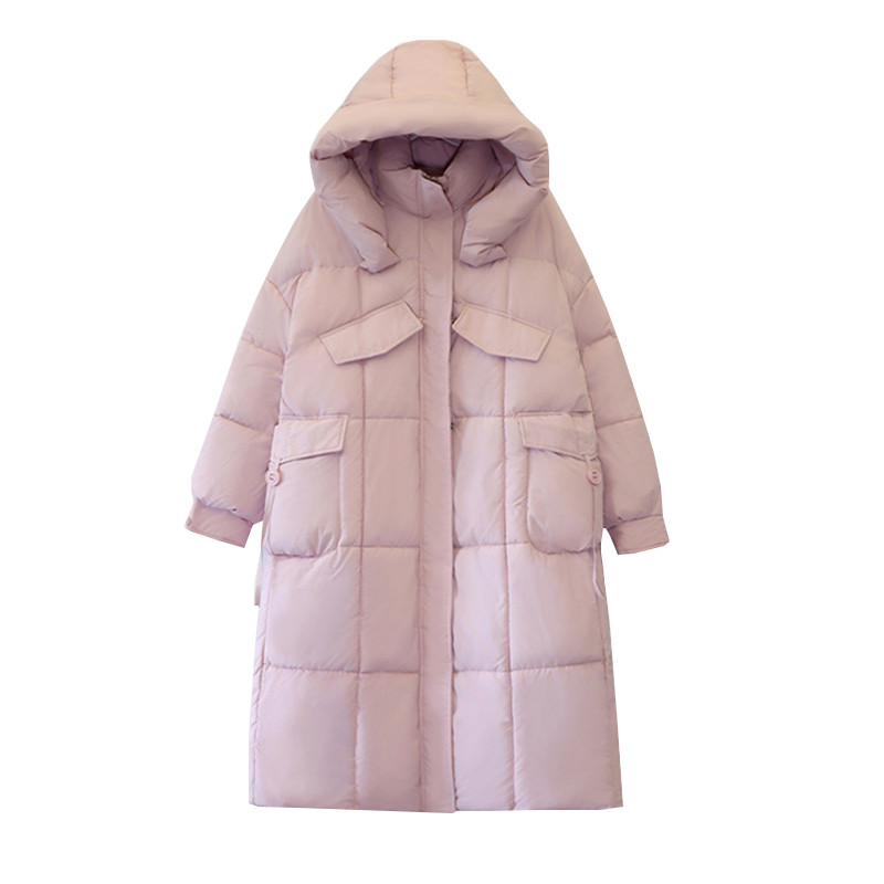 2023-as téli női parkok hosszú dzsekik Alkalmi vastag, meleg kapucnis kabát Női pufferkabát Téli ruhák Felsőruházat Szélálló kabát