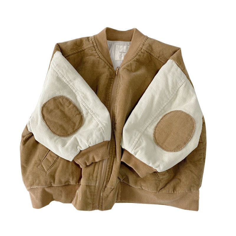 Jachetă din velur de primăvară pentru bebeluș, fetiță, băiat, 2-7 ani, haină bomber pentru copii, haine de primăvară, toamnă