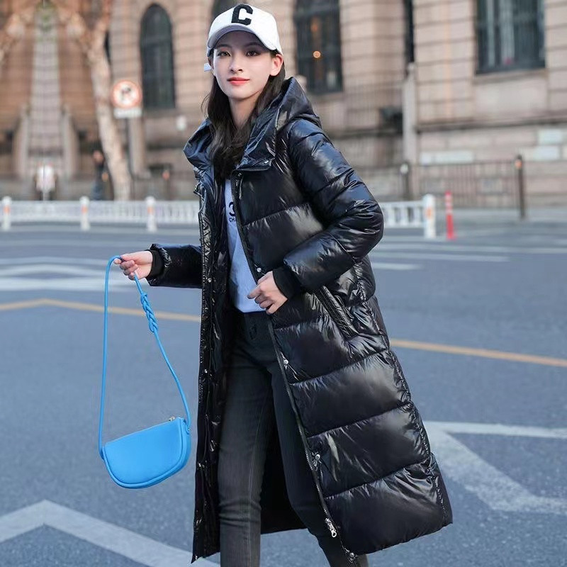 Jachete de iarnă pentru femei Parka lungă groasă și caldă 2023 noi paltoane puf pentru femei la modă jachetă căptușită din bumbac pentru femeie haină de zăpadă