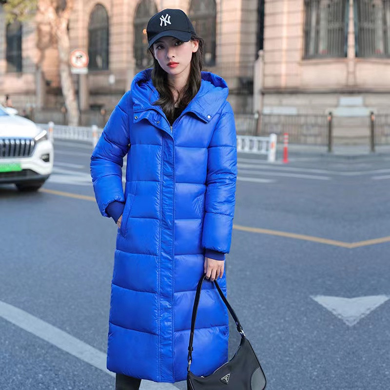 Jachete de iarnă pentru femei Parka lungă groasă și caldă 2023 noi paltoane puf pentru femei la modă jachetă căptușită din bumbac pentru femeie haină de zăpadă