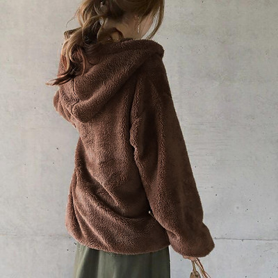 Jachete de iarnă pentru femei de mărime mare Îmbrăcăminte de toamnă pentru femei Jachetă de lână artificială primăvară iarnă Jachetă scurtă din shearling