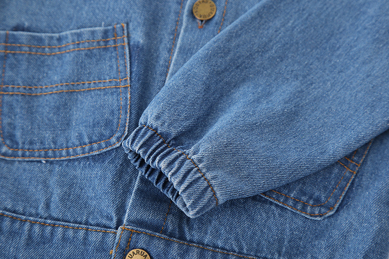 Zēniem karikatūra Dinozauru apdruka Džinsu Pavasara Vasaras Jakas Toddler Zēni Zili Kokvilnas Džinsi Mēteļi