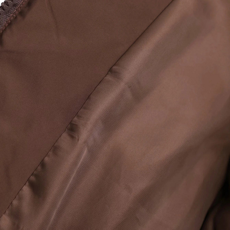 Palton maro de puf de toamnă iarnă Jachetă puf și paltoane pentru femei Mantocă căptușită din bumbac caldă Îmbrăcăminte exterioară Palton decupat cu glugă