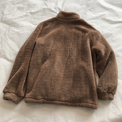 Paltoane calde cu guler ridicat, jachete de iarnă cu mânecă lungă, haine casual Harajuku, pentru acasă, Ropa Mujer