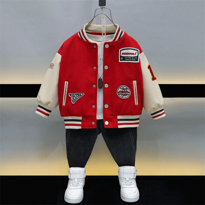 Jachete de baseball pentru copii, pentru băieți, fete