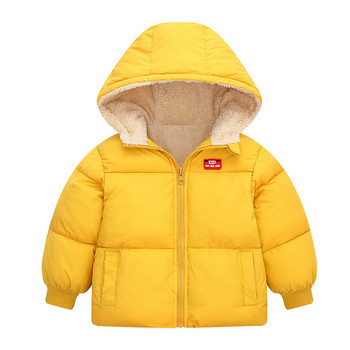 Κοστούμι πουλόβερ για μωρά, αγόρια, παιδικά, κοριτσάκια, χιονοστιβάδα με επένδυση, χειμωνιάτικα ενδύματα για βρέφη, εξωτερικά ενδύματα με κουκούλα