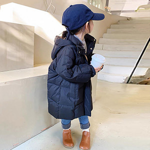 3-9 ani pentru copii, parka, costum de zăpadă, jachetă caldă de iarnă, pentru fete, haină de modă, cu glugă lungă, haine pentru copii mici.