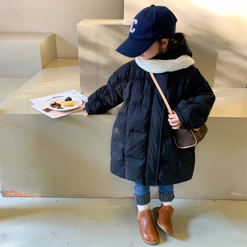 3-9 ani pentru copii, parka, costum de zăpadă, jachetă caldă de iarnă, pentru fete, haină de modă, cu glugă lungă, haine pentru copii mici.