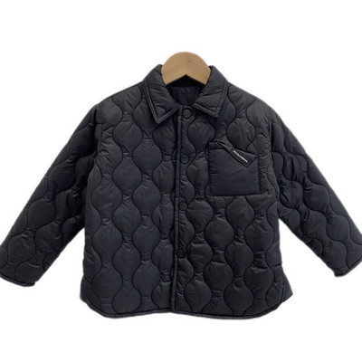 2023 Koreai 2-8 éves Gyerekek Csecsemők Lányok Fiúk Alkalmi Őszi Felsőruházat Téli kabát gyerekkori kabátok Ing Gyerekruha