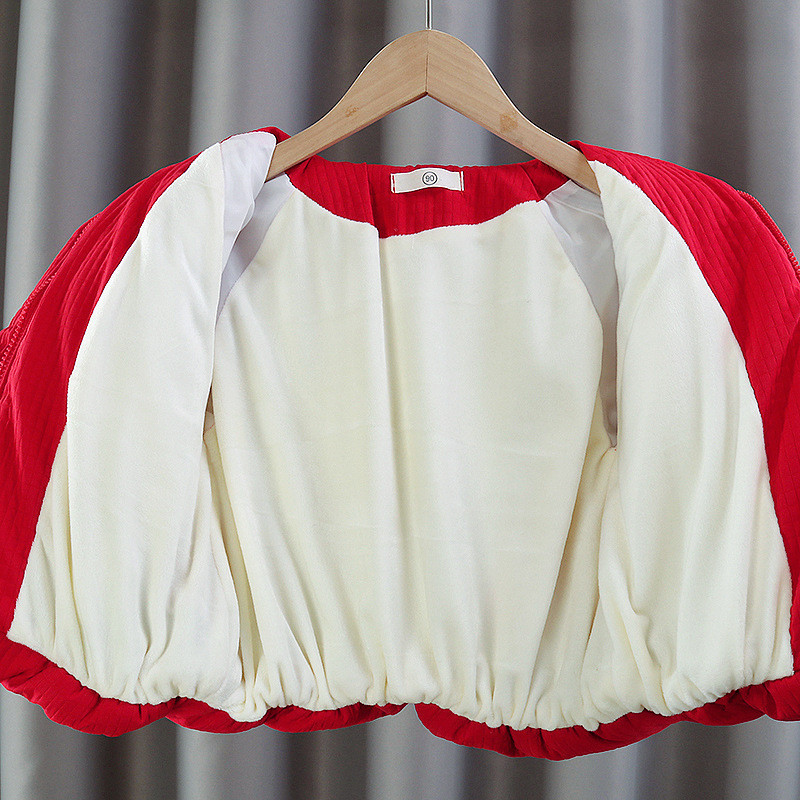 Jachetă de iarnă pentru fetiță, 1-5 ani, iepure drăguț, prințesă de Crăciun, haină pentru fete, groasă, călduroasă, îmbrăcăminte exterioară pentru copii, cadou de aniversare