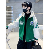 Ανοιξιάτικο φθινόπωρο για αγόρια μπουφάν Παιδικά σχολικά παλτό μπέιζμπολ για μαθητικά βαμβακερά αθλητικά ρούχα για τρέξιμο μπάσκετ για παιδιά 5-14 ετών