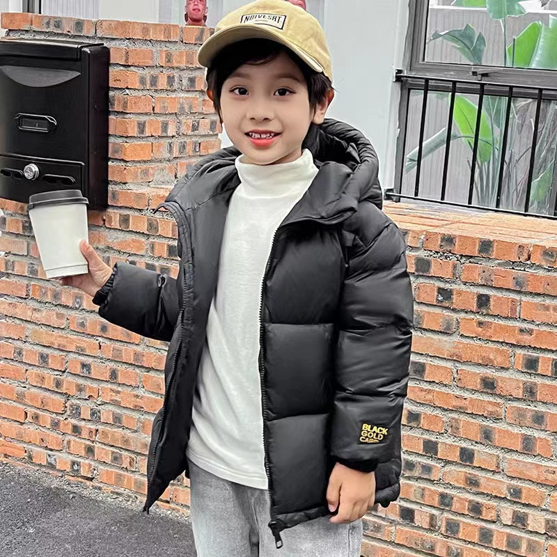 Jachetă de puf de iarnă pentru băiat, grosime pentru copii, paltoane pentru copii, toamnă iarnă 2023-A009