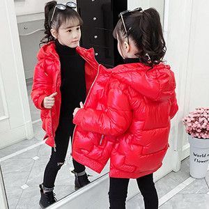 Jachetă de iarnă pentru fete Palton Adolescenți Copii Parka Costum de zăpadă Moda strălucitoare Îmbrăcăminte exterioară impermeabilă Îmbrăcăminte pentru copii 4 6 8 10 12 14 ani