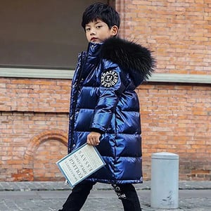 5–14 gadu pusaudžu ziemas jakas zēniem, meitenēm, mētelis, biezs, silts, silts bērniem.