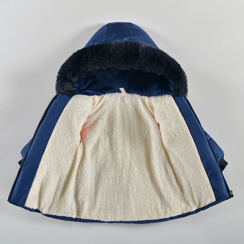 2 3 4 aastat talve tüdrukute jope Uus sügisene karusnahast krae Hoia soojas Väike printsessi mantel Kapuutsiga tõmblukk Beebi ülerõivad Lasteriided