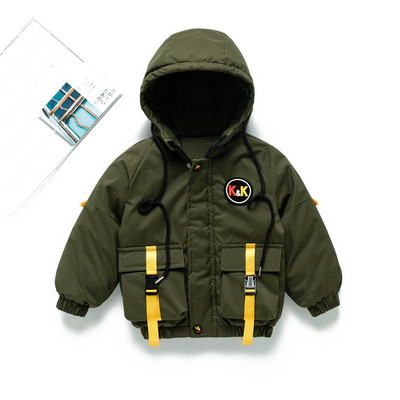 1 2 3 4 5 ani Rezistă la frig sever pentru băieți Jachetă de iarnă groasă Păstrați căldura haine exterioare pentru băiat haine grele pentru copii