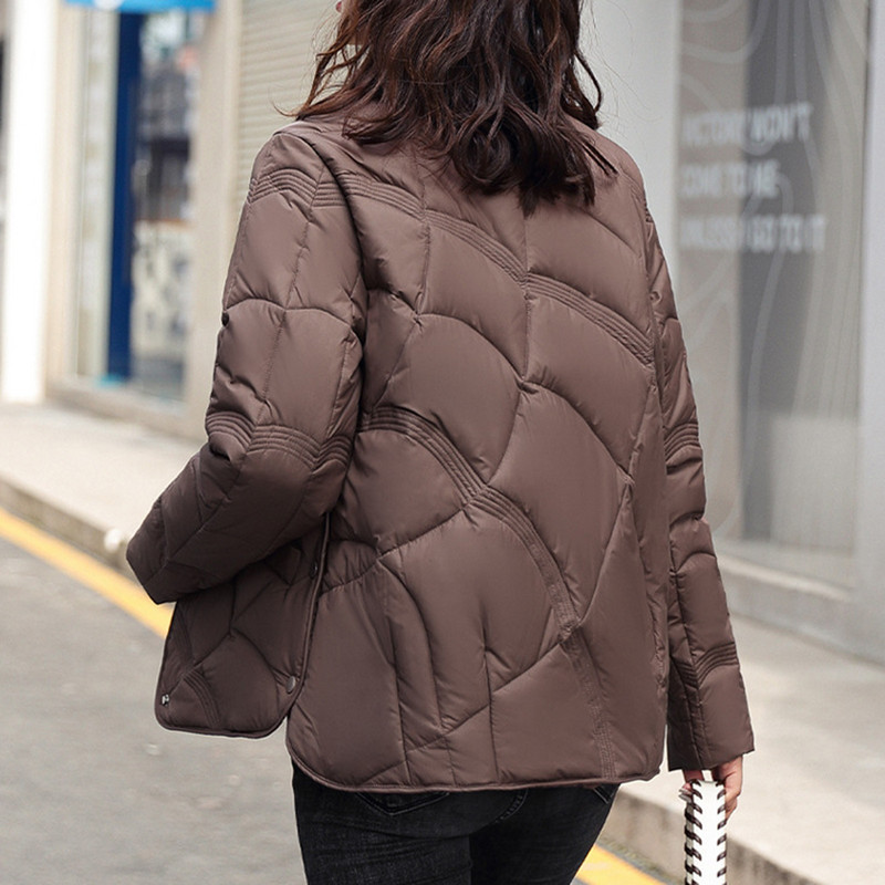 Jachetă căptușită de toamnă și iarnă, pentru femei, cu mânecă lungă, cu dungi, pardesi, pardesi, cu un singur nasture, pardesi, pardesiu, pardesiu.