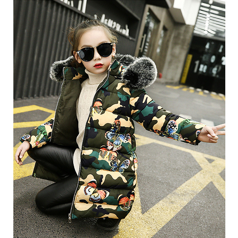 Jachete de iarnă pentru fete 2023, haină, guler de blană, cu glugă, îmbrăcăminte exterioară, pentru copii, 4-12 ani, mărime mare, parka, costum de zăpadă