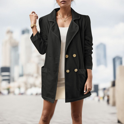 Vintage velveta jaka Sieviešu modes, garām piedurknēm, svītrainiem atlokiem, sieviešu mētelis, sieviešu ikdienas mēteļi, virsdrēbes