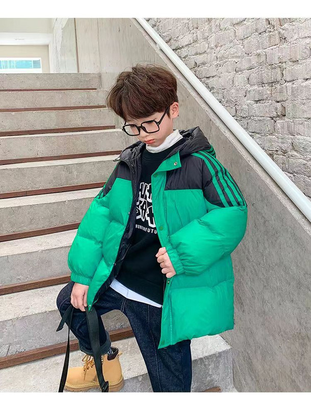 2023 Iarna Copii Băieți Jachete Adolescent Băiat Lângă Glugă Parka Paltoane Impermeabile Copii Îmbrăcăminte exterioară caldă Costum de zăpadă 4-12T