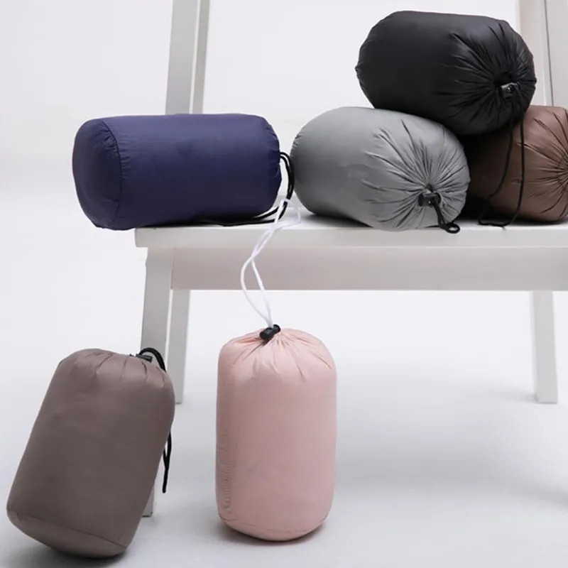 Jachete de toamnă cu glugă din puf de rață pentru femei 2023, iarnă, ultrauşoară, portabilă, lungă, pufă, parka matlasată cu pene, 5XL 6XL