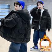 Parka pentru copii Băieți, iarnă, paltoane calde, moda pentru adolescenți, jachete cu glugă îngroșate, pentru copii, iarnă, în aer liber, parka pentru bebeluși, nou