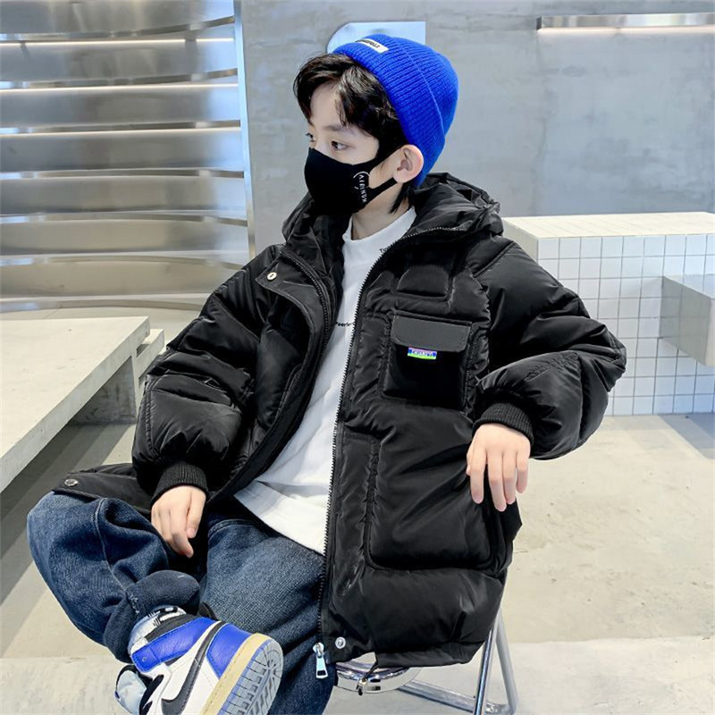 Parka pentru copii Băieți, iarnă, paltoane calde, moda pentru adolescenți, jachete cu glugă îngroșate, pentru copii, iarnă, în aer liber, parka pentru bebeluși, nou