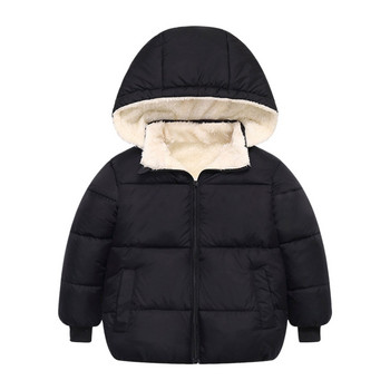 Детски бебешки топли момичета момчета анимационни зимни топли поларени якета момичета размер 8 зимно палто палто за деца пухено яке за деца X