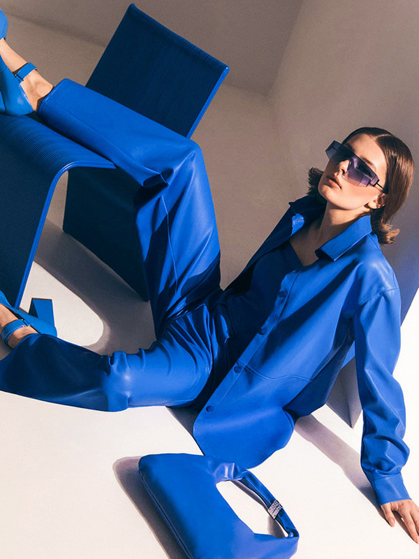 Rudens ziemas mākslīgās ādas kreklu jaka Sieviešu modes Moto Moto Biker Jakas Ikdienas garas Pu ādas mētelis Sieviešu jaunums 2022. gada virsdrēbēs