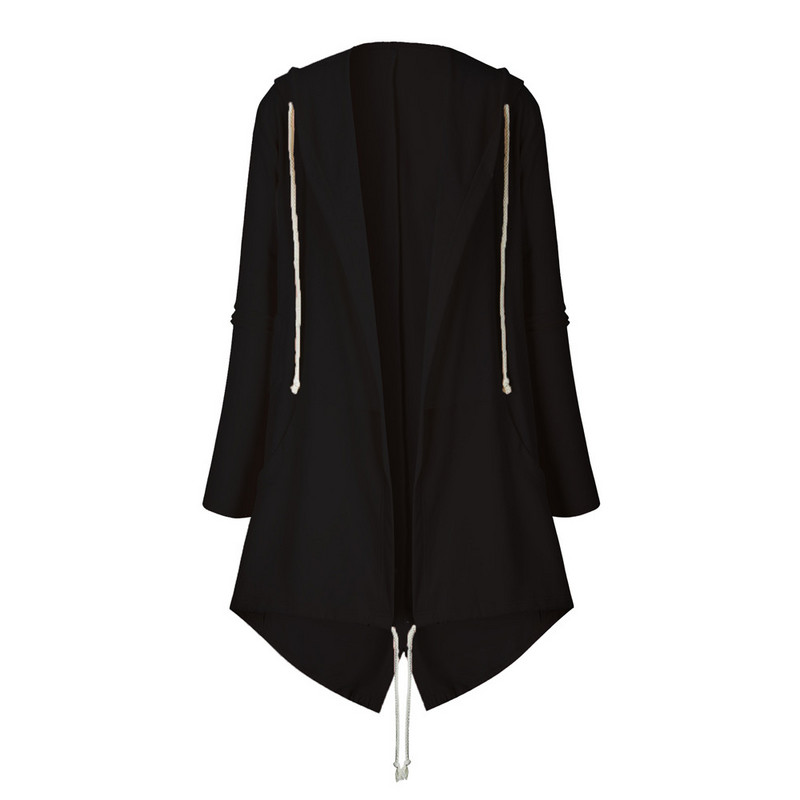 Jachete de iarnă pentru femei Haine de iarnă marimi mari Jachete de femei de toamnă, ocazional, cu mânecă lungă, haină cu glugă.