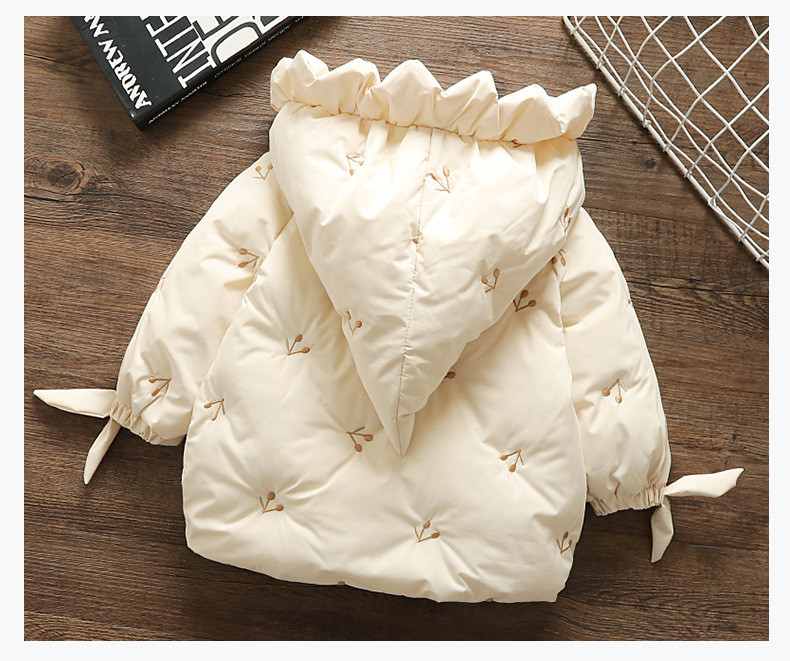 Meiteņu kokvilnas apģērbi ziemā, Meiteņu kokvilnas apģērbi, Modes bērnu apģērbi bērniem, Ziemas biezākas meiteņu jakas