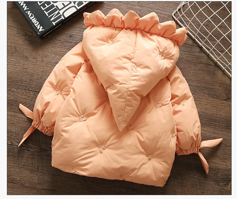 Meiteņu kokvilnas apģērbi ziemā, Meiteņu kokvilnas apģērbi, Modes bērnu apģērbi bērniem, Ziemas biezākas meiteņu jakas