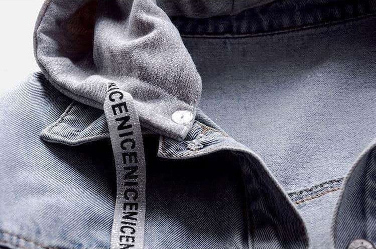 Džinsinis paltas Moteriškas Y2k Medvilnė Pavasaris Ruduo Ropa Cardigan Džinsai Punk Gothic Bomber Striukė nuo vėjo Moteriškos Striukės Korėjos